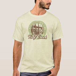 Camiseta O T natural dos homens de Wolf Creek