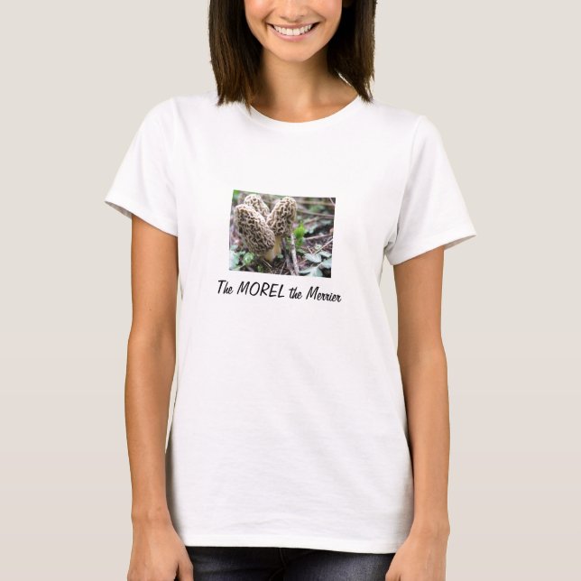 Camiseta O T O MOREL das mulheres mais alegres (Frente)