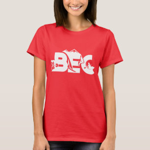 Camiseta O T ocasional específico das mulheres do BEC