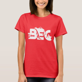 Camiseta O T ocasional específico das mulheres do BEC