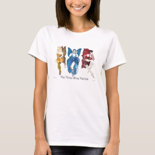 Camiseta O T sábio da boneca de três fadas