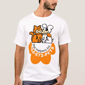 Camiseta O T-Shirt1 do ajudante do animal de estimação