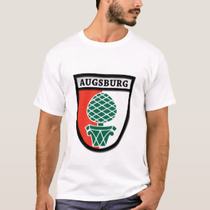 Camiseta O t-shirt 0010 dos homens da brasão de Augsburg