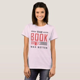 Camiseta O t-shirt alaranjado dos doces o livro era melhor,