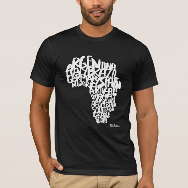 CAMISETA O T-SHIRT AMERICANO PRETO DO ROUPA DOS HOMENS DO (Frente)