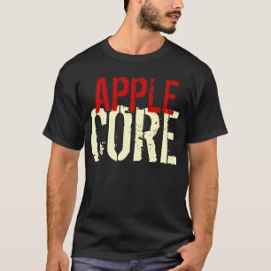 Camiseta O t-shirt Apple engraçado retira o núcleo do