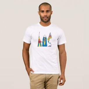 Camiseta O t-shirt   AUSTIN dos homens, TX (AUS)