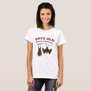 Camiseta O t-shirt básico da mulher colorida QLD dos