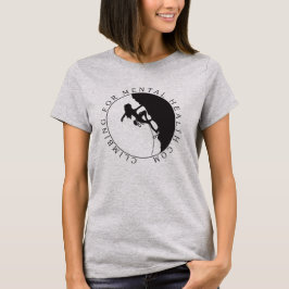 Camiseta O t-shirt básico das mulheres