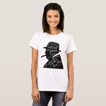 O t-shirt básico das mulheres de Churchill