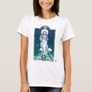 Camiseta O t-shirt básico das mulheres de Stella Maris
