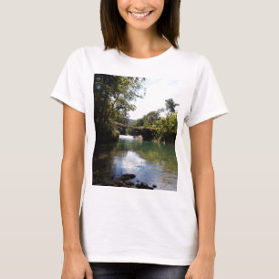 Camiseta O t-shirt básico das suas mulheres feitas sob