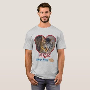 Camiseta O t-shirt básico dos homens - Adam