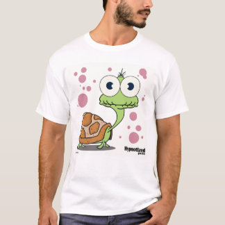 Camiseta O t-shirt básico dos homens da tartaruga