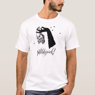 Camiseta O t-shirt básico dos homens de Hildegarde