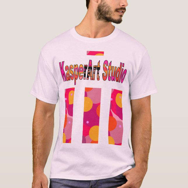 Camiseta O t-shirt básico dos homens do estúdio de (Frente)