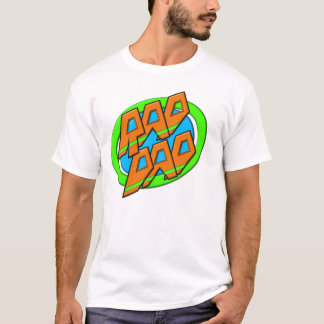 Camiseta O t-shirt básico dos homens do PAI do RAD