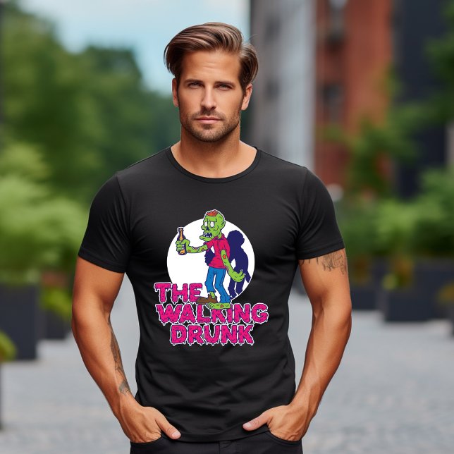 Camiseta O T-Shirt Bebado Andando (Criador carregado)