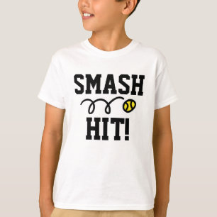 Camiseta O t-shirt bonito do tênis para miúdos das mulher