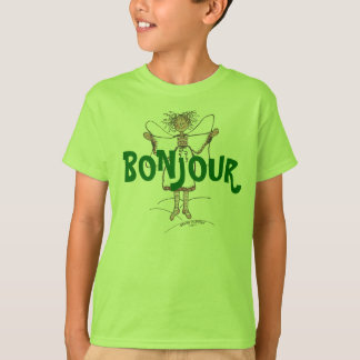 Camiseta O t-shirt/Bonjour do miúdo