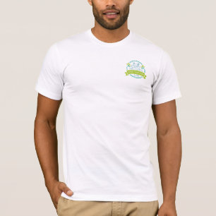 Camiseta O t-shirt branco dos homens
