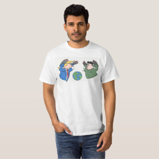 Camiseta O t-shirt branco dos homens dos loucos de
