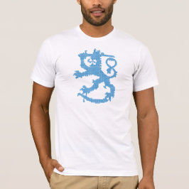 Camiseta O t-shirt cabido dos homens do leão de Sisu