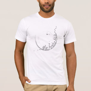 Camiseta O t-shirt cabido dos homens dos Hotcakes