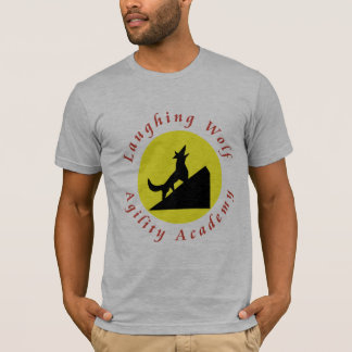 Camiseta O t-shirt cinzento dos homens