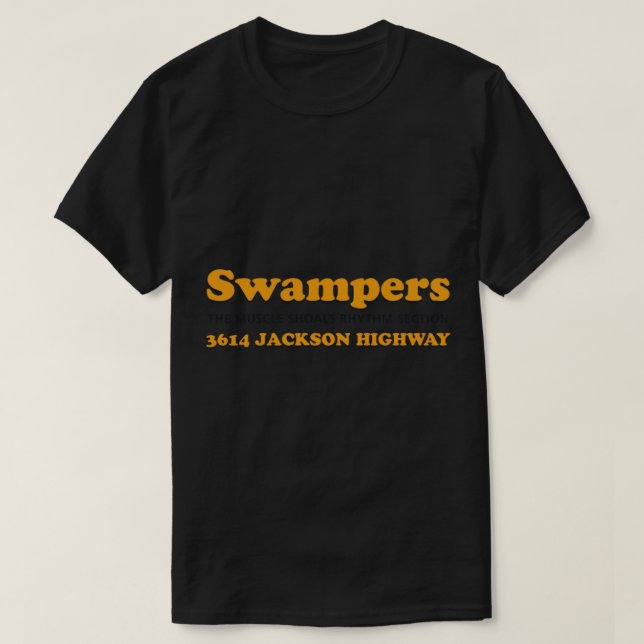 Camiseta O T-Shirt Clássico dos SWAMPERS (Frente do Design)