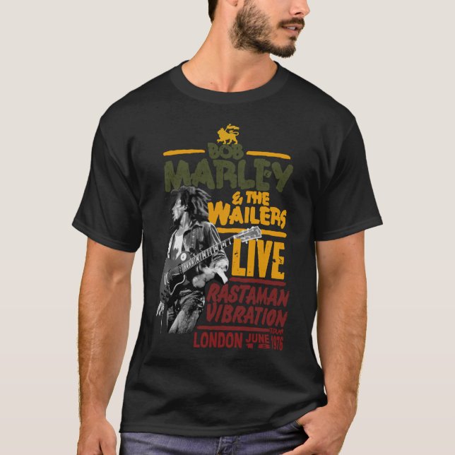 Camiseta O T-Shirt Clássico dos Wailers (Frente)