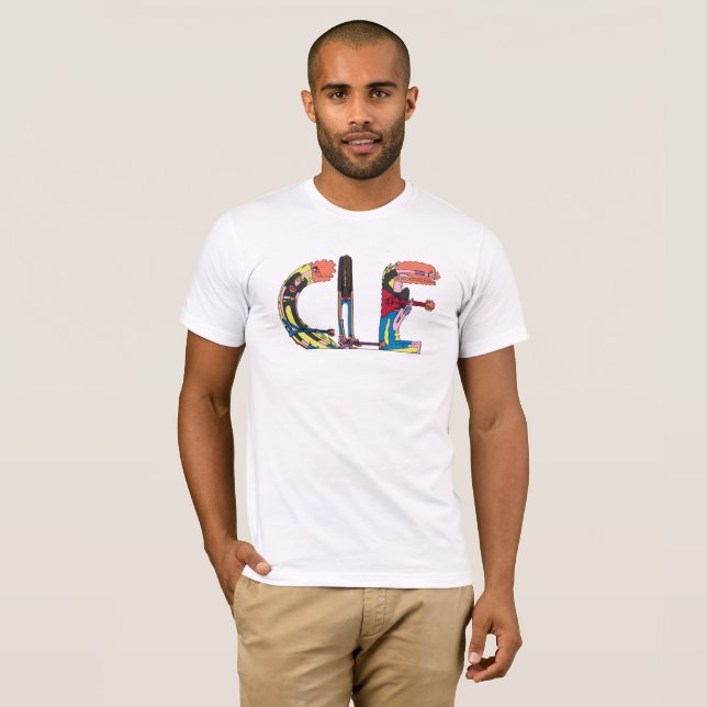 Camiseta O t-shirt | CLEVELAND dos homens, OH (CLE) (Frente Completa)