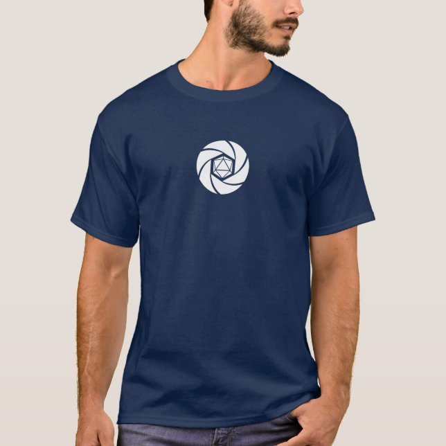 Camiseta O T-Shirt D20 APERTURE (Frente)