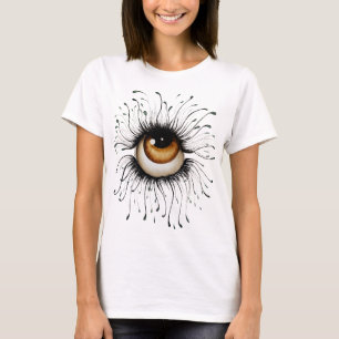 Camiseta O t-shirt da arte do olhar