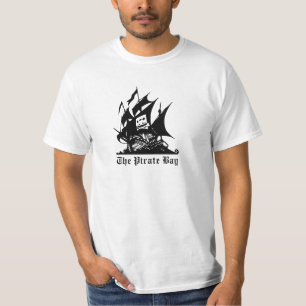 Camiseta O t-shirt da baía do pirata