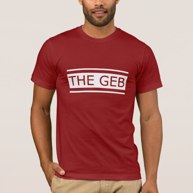 Camiseta O t-shirt da banda de Geb (Frente)