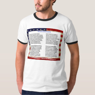 Camiseta O t-shirt da bandeira star spangled