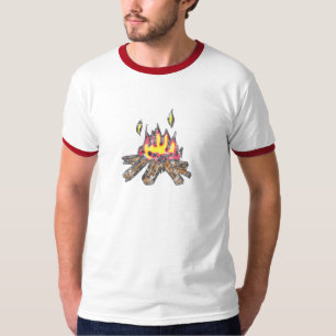 Camiseta O t-shirt da campainha da fogueira