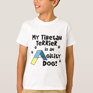 Camiseta O t-shirt da criança do cão da agilidade de