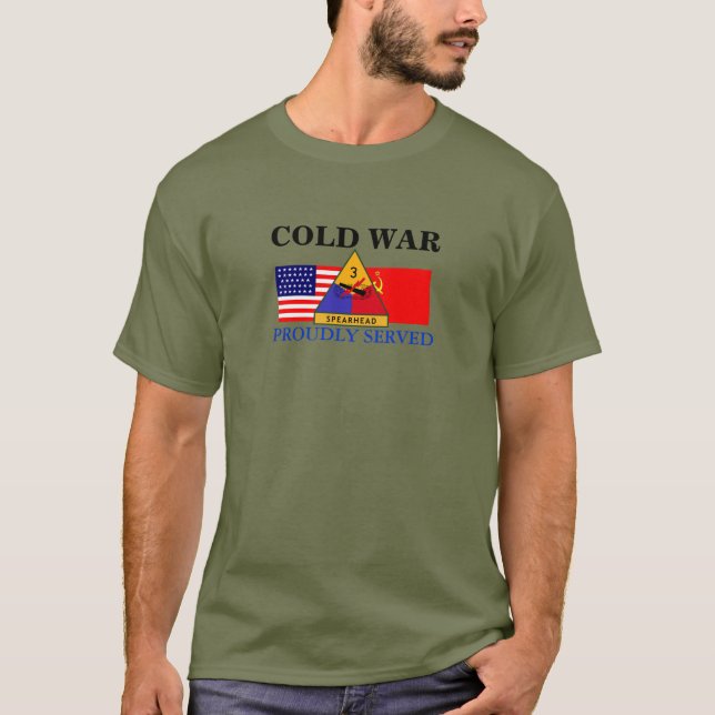 Camiseta ó T-SHIRT da GUERRA FRIA de DIVISÃO BLINDADA (Frente)
