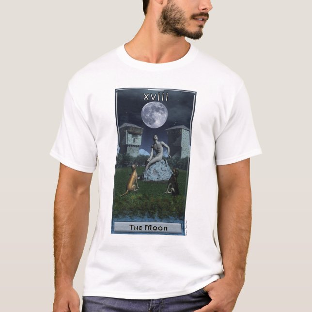 Camiseta O t-shirt da lua (Frente)