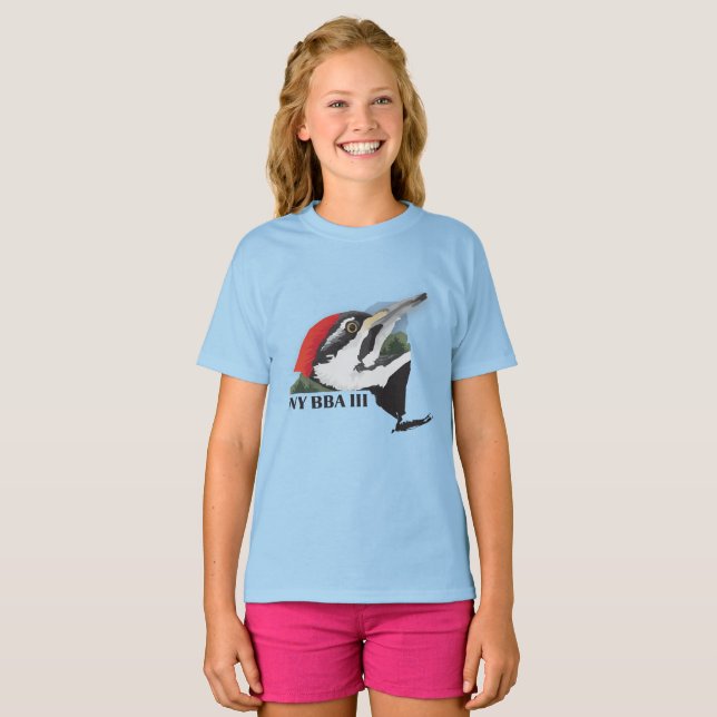 Camiseta O t-shirt da menina (Frente Completa)