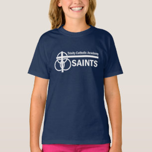 Camiseta O t-shirt da menina: Santos do TCA