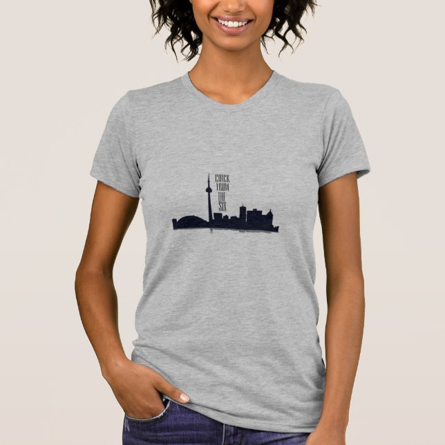 Camiseta O t-shirt da mulher de Toronto (Frente)