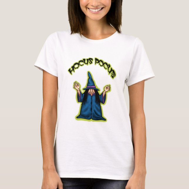 Camiseta o t-shirt da mulher do pocus do hocus (Frente)