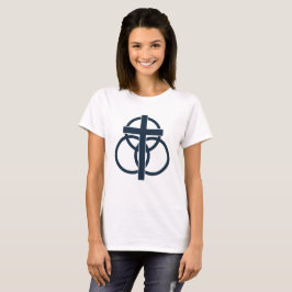 Camiseta O t-shirt da mulher: Logotipo moderno