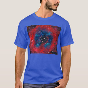 Camiseta O t-shirt da nebulosa do Rosette