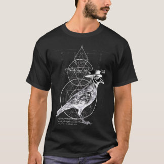 Camiseta O t-shirt da obscuridade do corvo