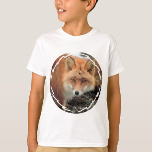 Camiseta O t-shirt das crianças da espécie do Fox