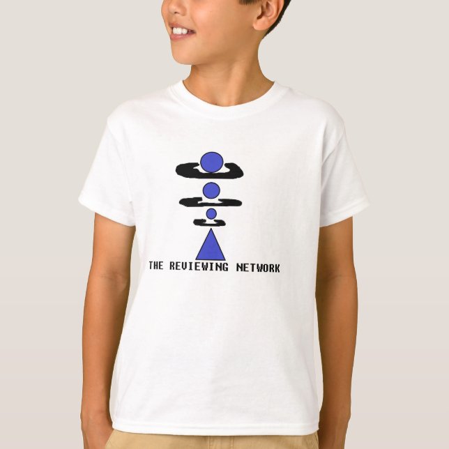 Camiseta O T-Shirt das Crianças de Rede de Revisão (Frente)